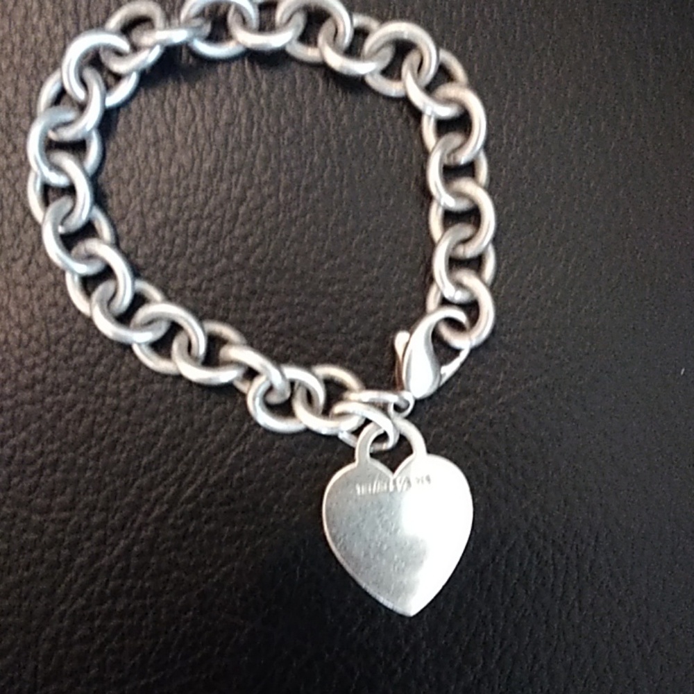 Classic Tiffany Heart Charm Bracelet